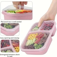 Wiederverwendbare Bento-Snackbox - Lunchbox - 3...
