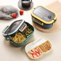 Wiederverwendbare Bento-Snackbox - Lunchbox - 1200 ml