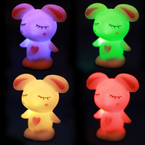 LED Stimmungslicht Nachtlicht mit Farbwechsel Hase
