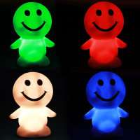 LED Stimmungslicht Nachtlicht mit Farbwechsel Smiley