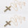 12x Exklusive Halskette mit reich verziertem Kreuz - Kette ca. 60 cm Sonderposten