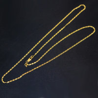 20 x hochwertige vergoldete Halsketten ca. 63 cm lang - Hummer-