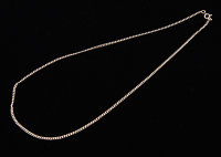 25 x hochwertige versilberte Halsketten ca. 46 cm lang